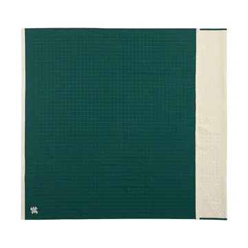 Dori bedspread - Green, 195x245 cm - HAY