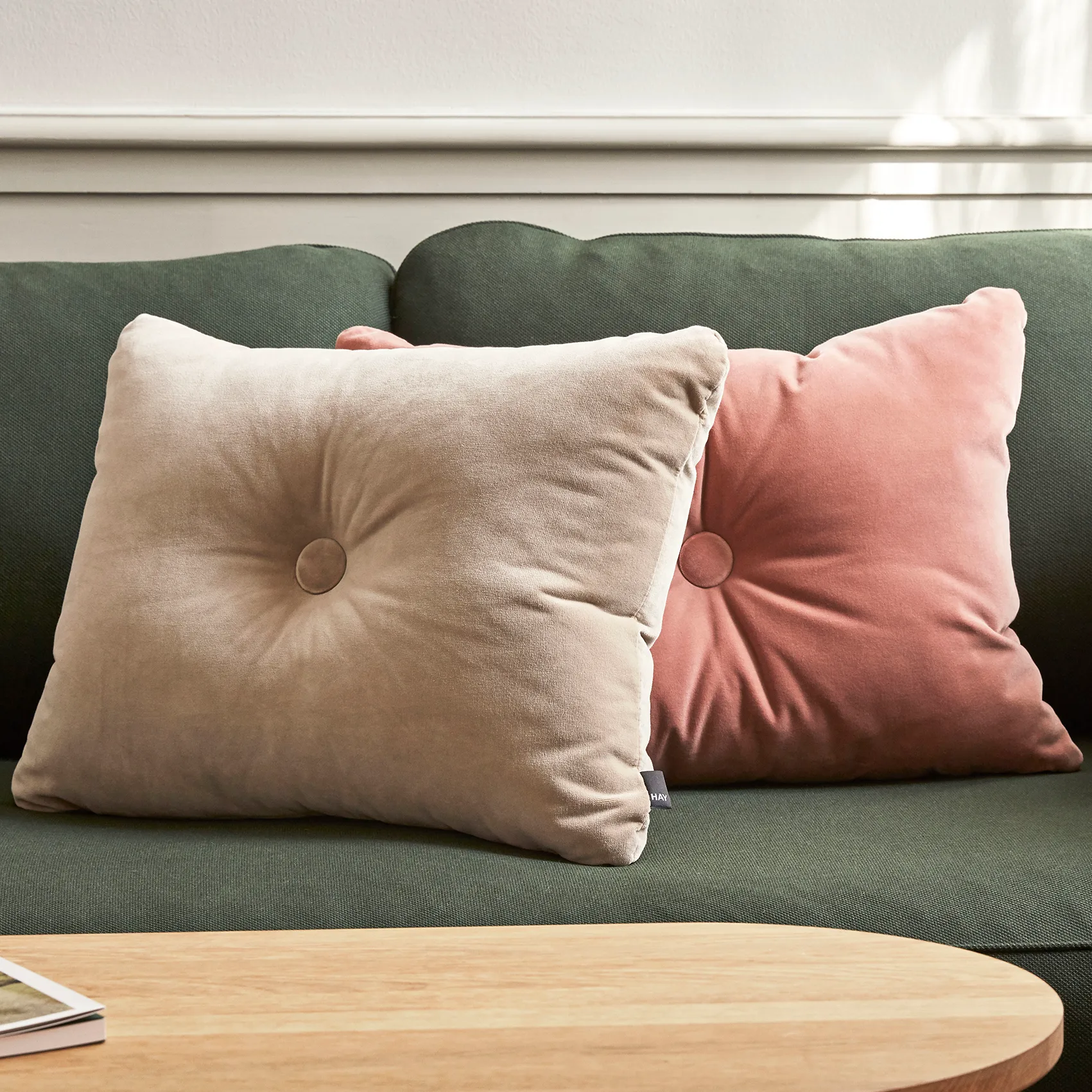 Dot Cushion Soft 1 Dot cushion 45x60 cm, rose HAY