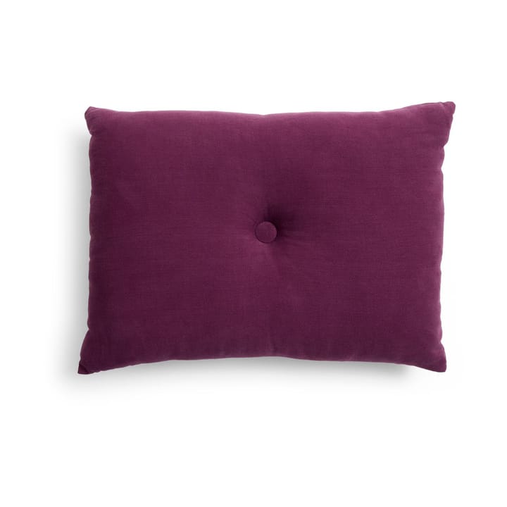 Dot Linen cushion 45x60 cm - Burgundy - HAY
