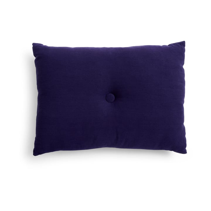 Dot Linen cushion 45x60 cm - Dark blue - HAY