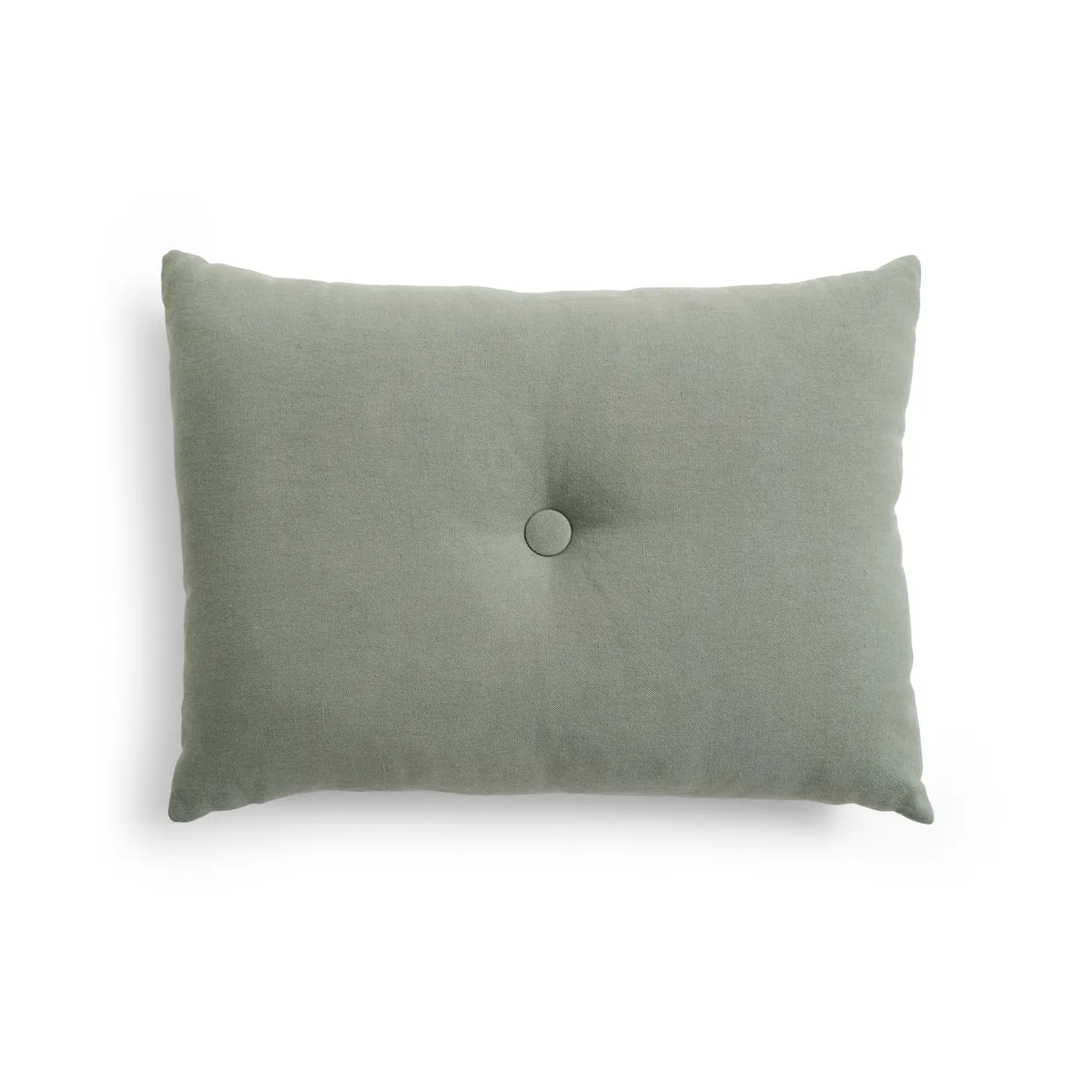 Dot Linen cushion 45x60 cm, Pine green HAY