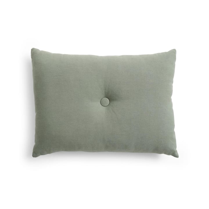 Dot Linen cushion 45x60 cm - Pine green - HAY