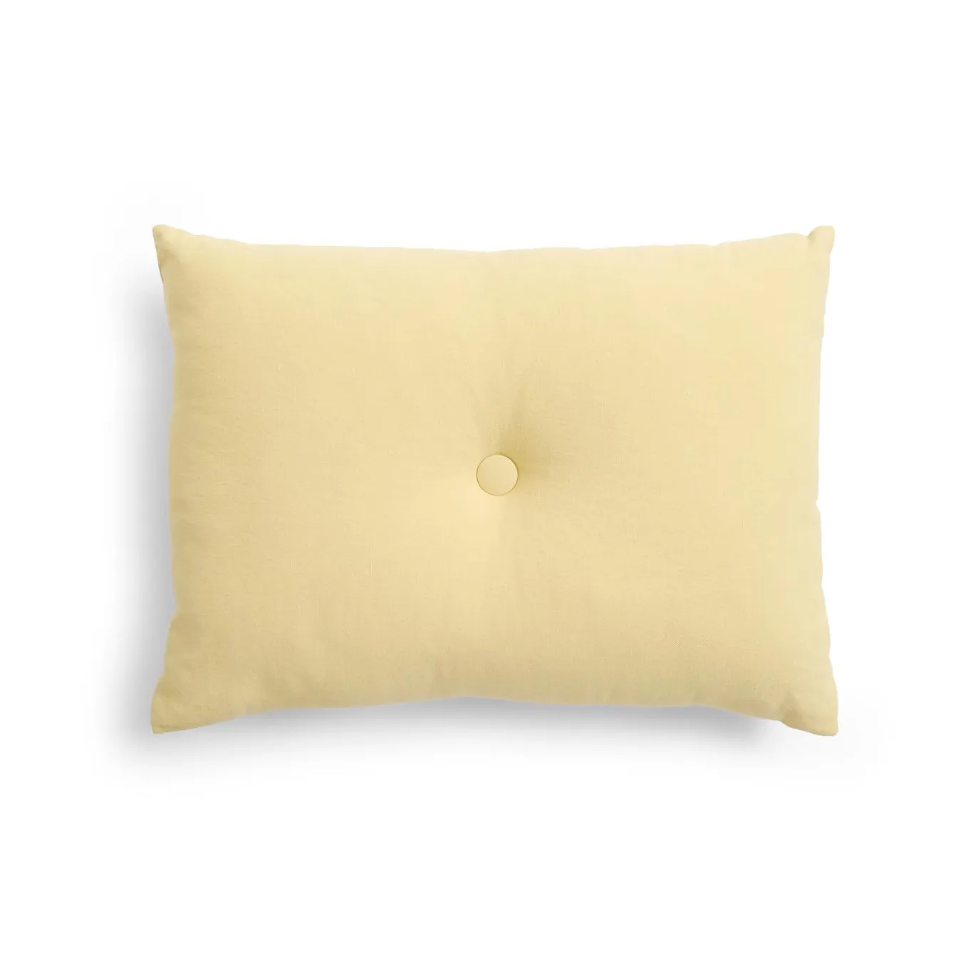 Dot Linen cushion 45x60 cm, Soft yellow HAY