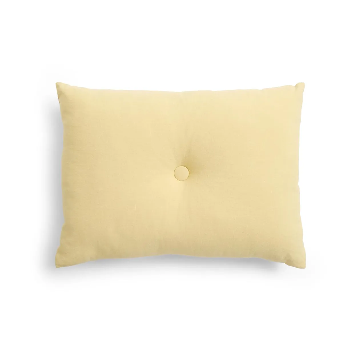 HAY Dot Linen cushion 45x60 cm Soft yellow | Scandinavian Design | Cushions | Yellow
