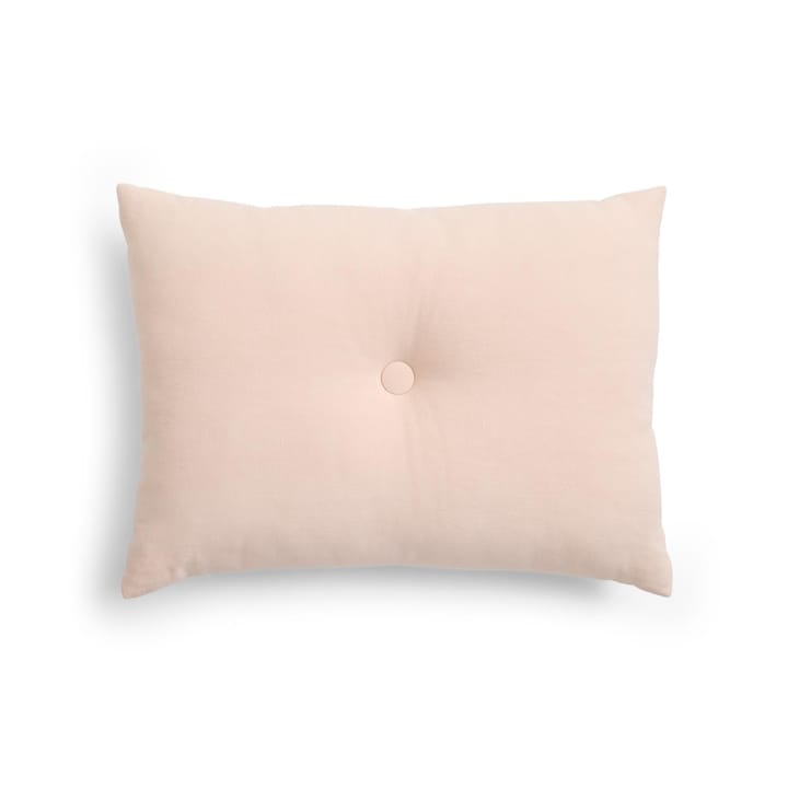 Dot Linen cushion 45x60 cm - Strawberry milkshake - HAY