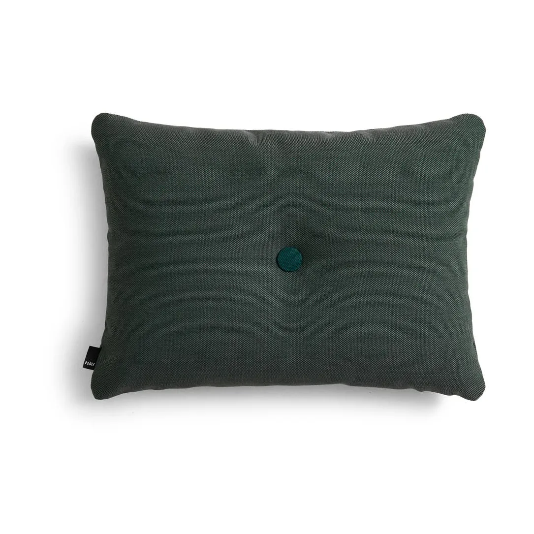 Dot Steelcut Trio cushion 45x60 cm, Green HAY