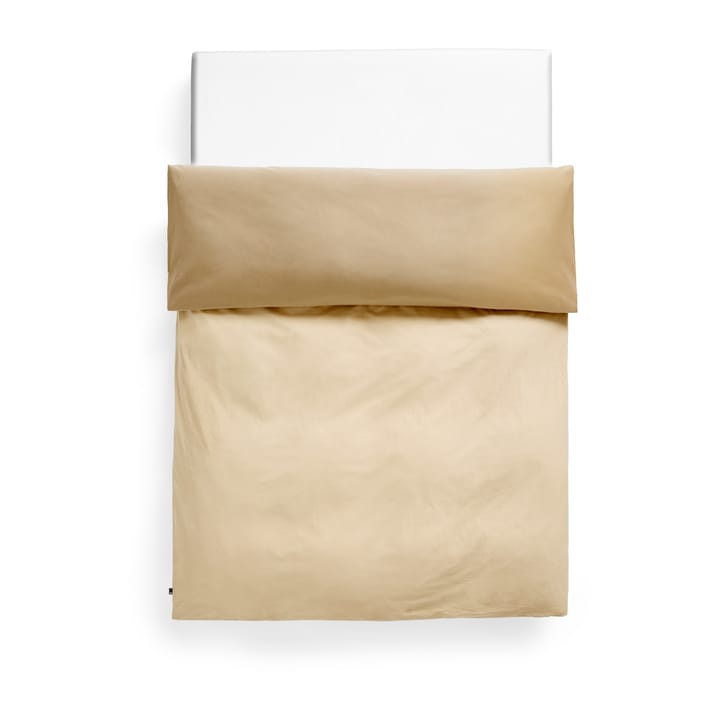 Duo duvet cover 150x210 cm - Cappuccino - HAY