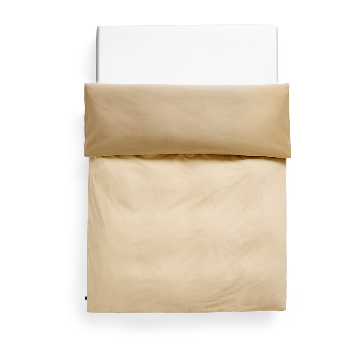 HAY Duo duvet cover 150x210 cm Cappuccino | Scandinavian Design | Duvet covers | Brown
