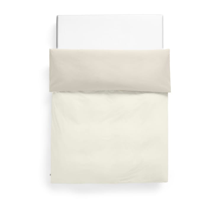 Duo duvet cover 150x210 cm - Ivory - HAY