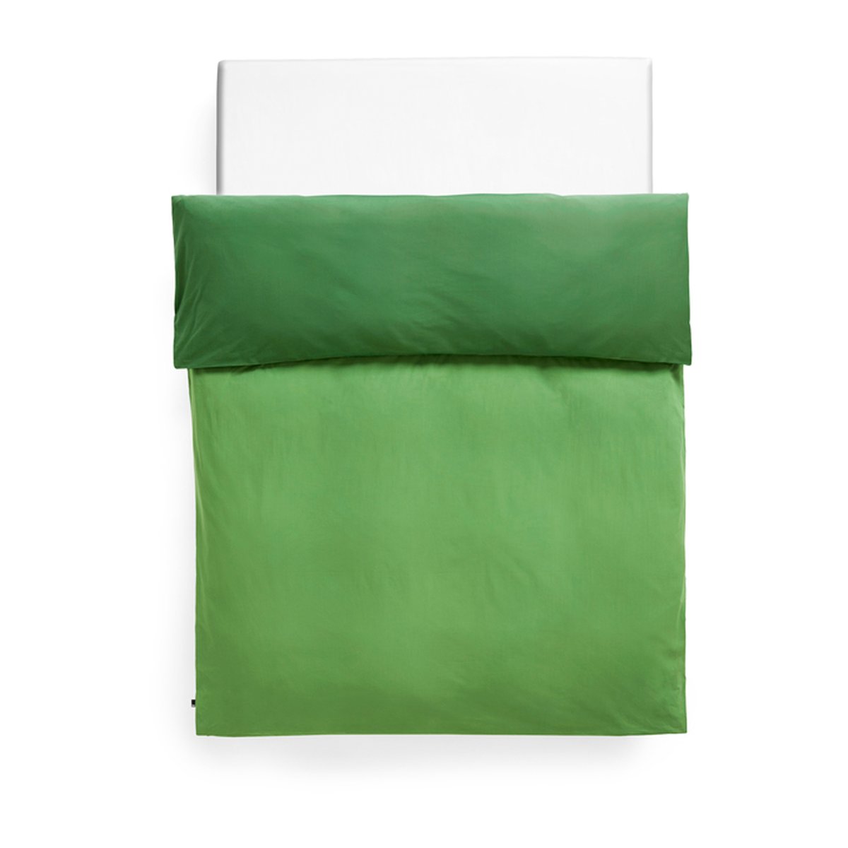 HAY Duo duvet cover 150x210 cm Matcha | Scandinavian Design | Duvet covers | Brown