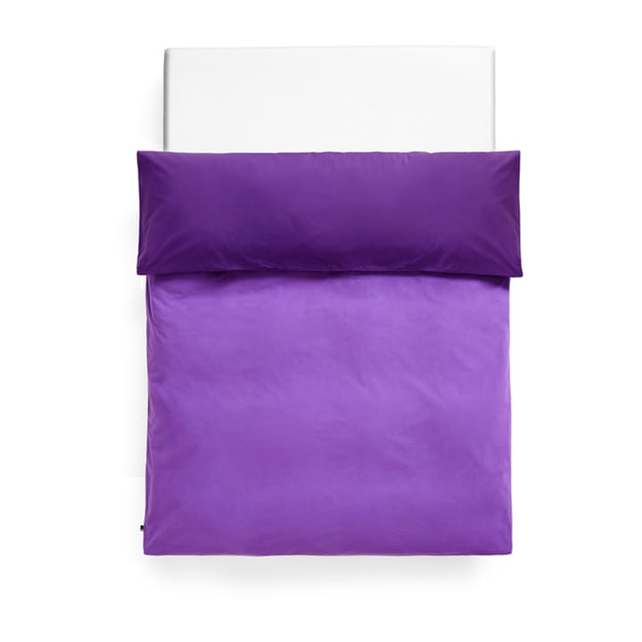 Duo duvet cover 220x220 cm - Vivid purple - HAY