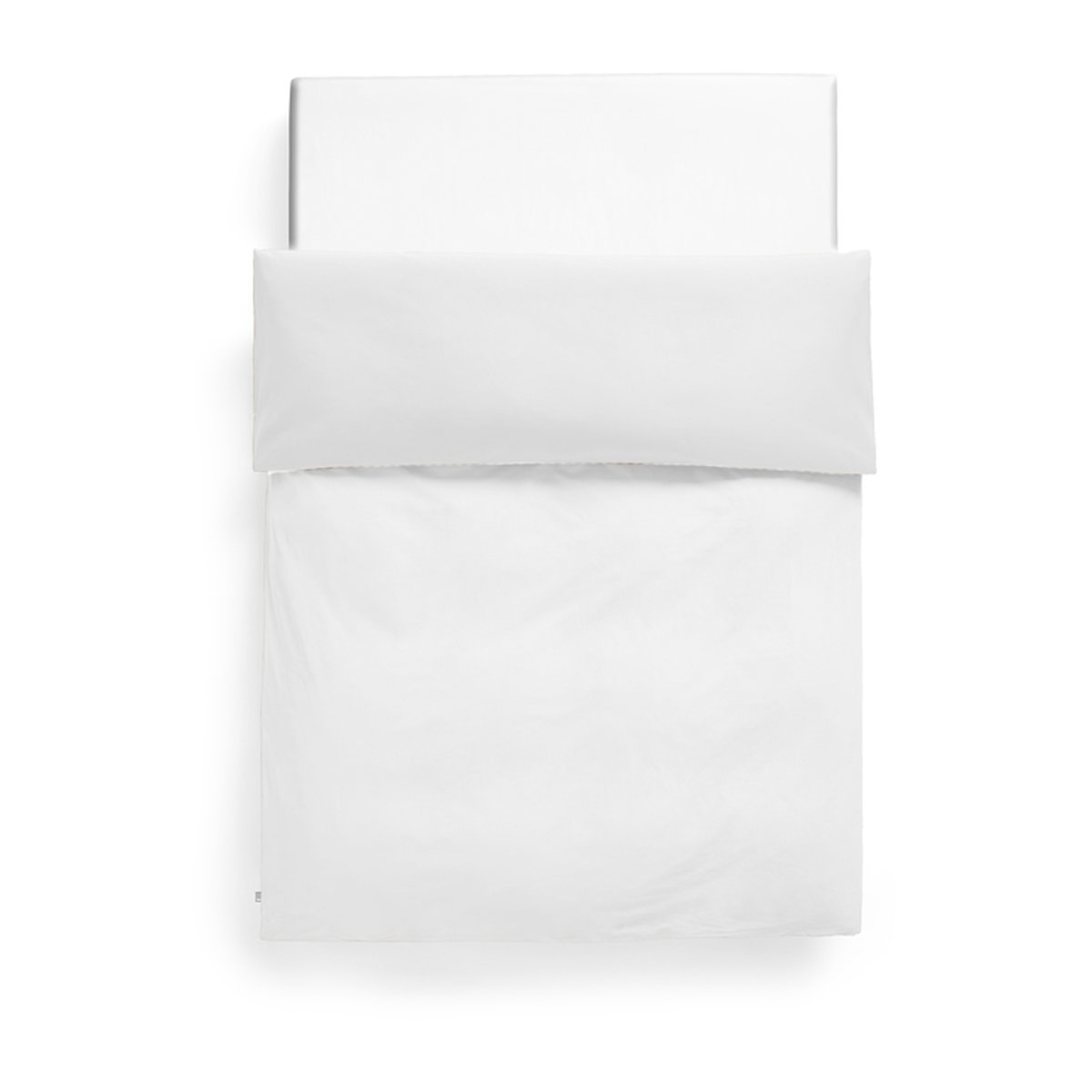 HAY Duo duvet cover 220x220 cm White | Scandinavian Design | Duvet covers | White