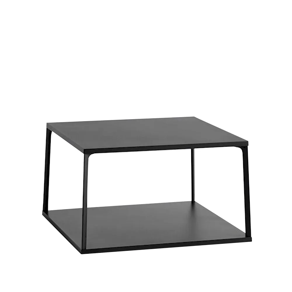 Eiffel Square coffee table, black HAY