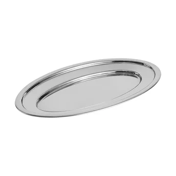 Essential Steel serving platter - Stainless steel oval medium - HAY