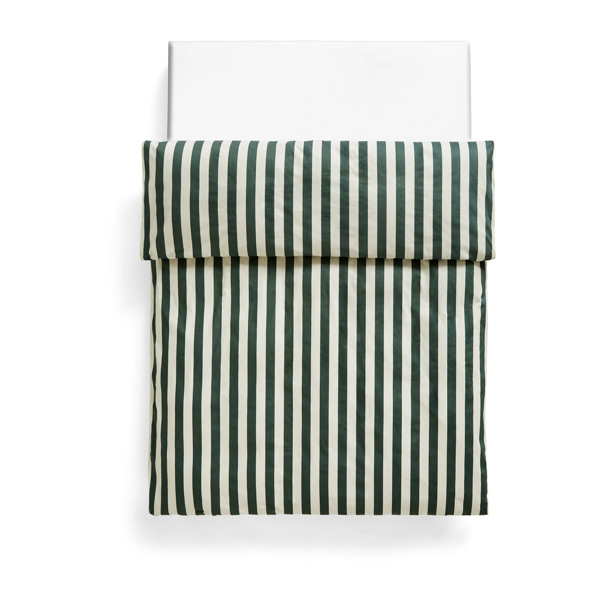 Été duvet cover 150x210 cm, Dark green HAY