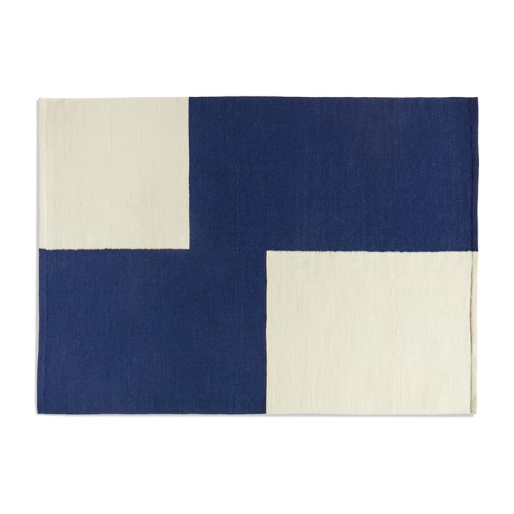 Ethan Cook Flat Works rug 170x240 cm, Blue offset HAY