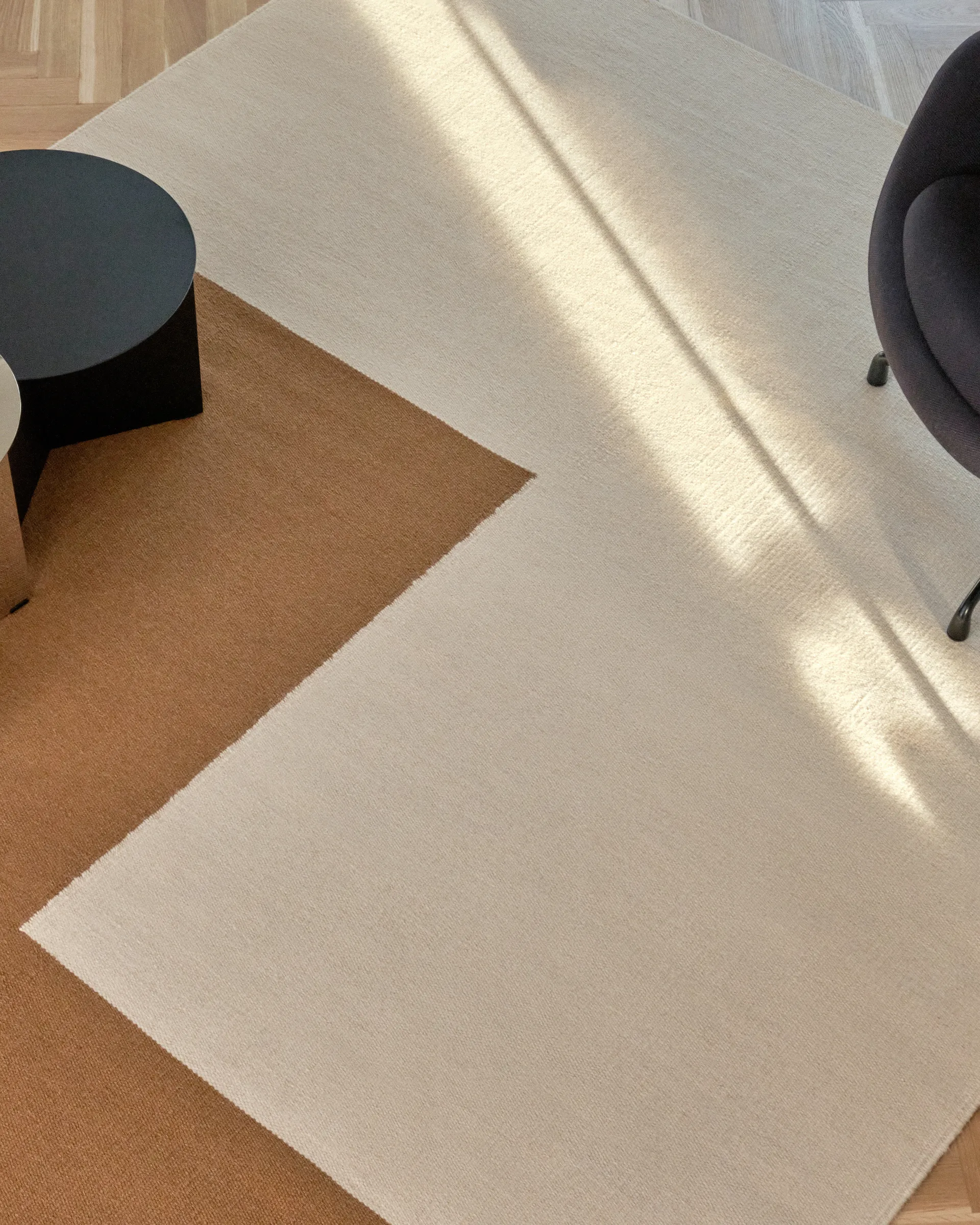 Ethan Cook Flat Works rug 170x240 cm, Brown l HAY