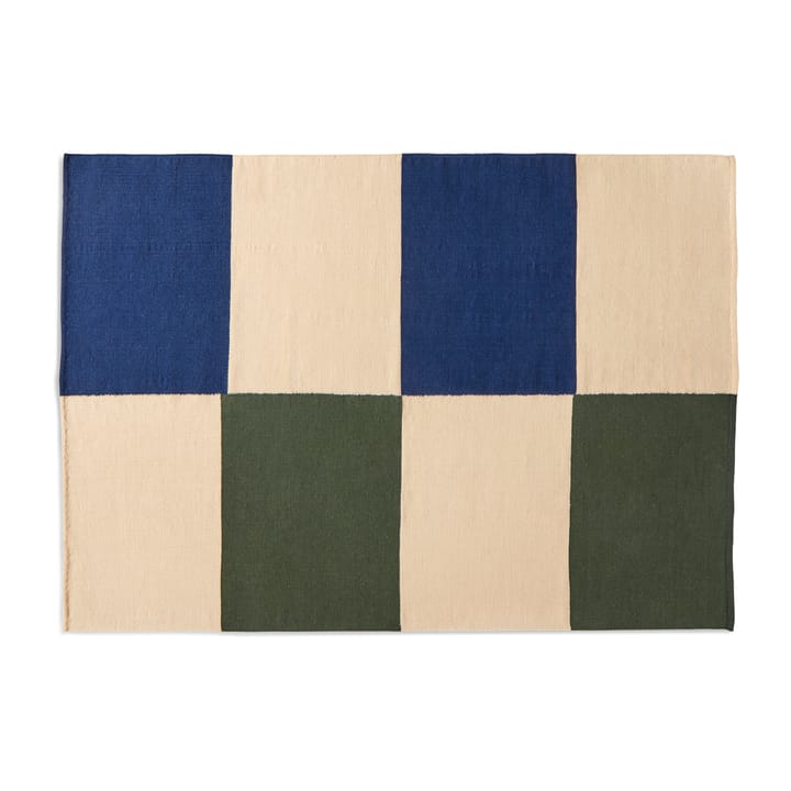 Ethan Cook Flat Works rug  170x240 cm - Peach green check - HAY