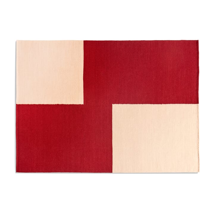 Ethan Cook Flat Works rug  170x240 cm - Red offset - HAY
