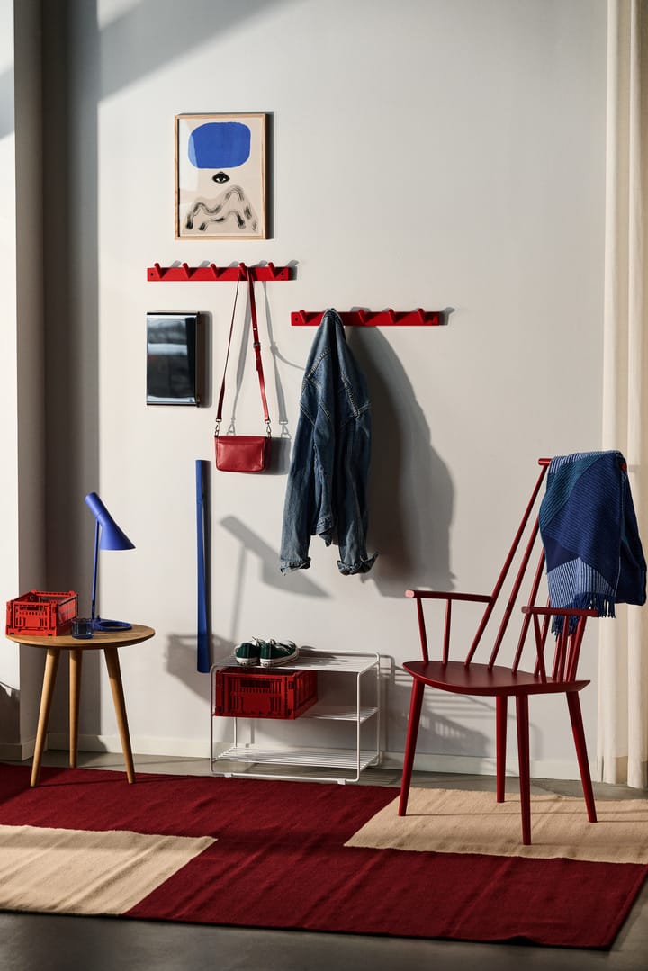 Ethan Cook Flat Works rug 170x240 cm, Red offset HAY
