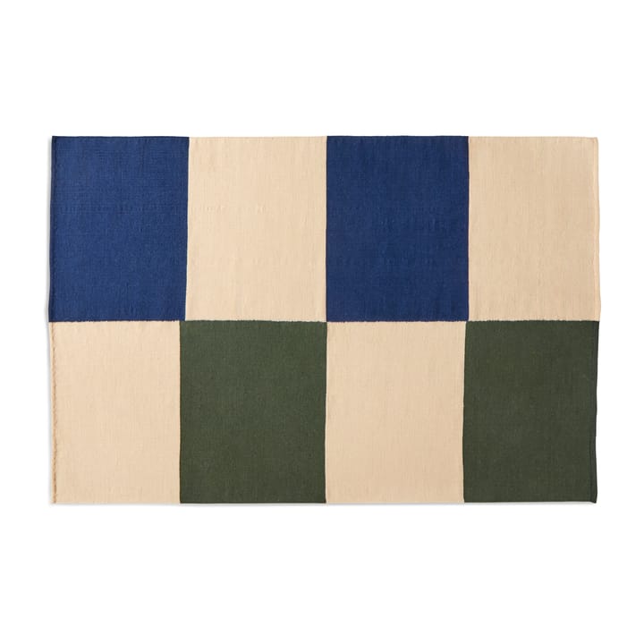Ethan Cook Flat Works rug 200x300 cm - Peach green check - HAY