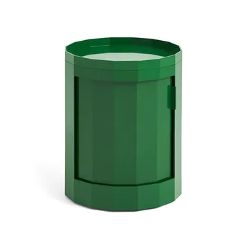 Facet Cabinet 100 side table - Spinach green - HAY