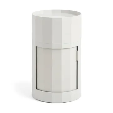 Facet Cabinet 101 side table - Misty grey - HAY