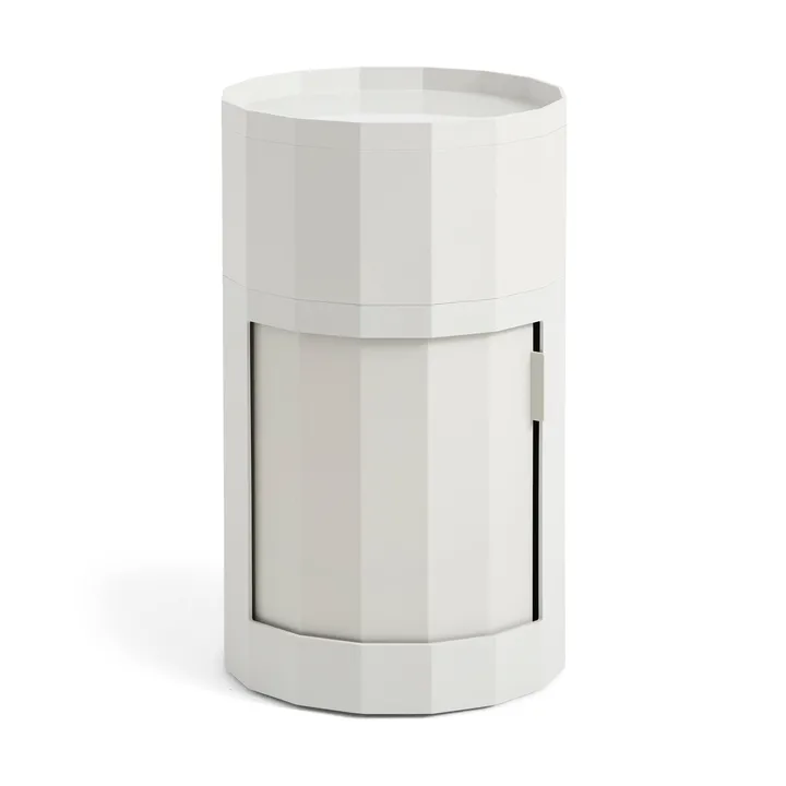 Facet Cabinet 101 side table - Misty grey - HAY