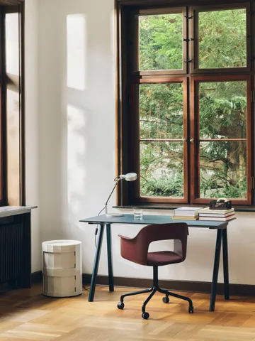 Facet Cabinet 20 side table - Eggshell - HAY