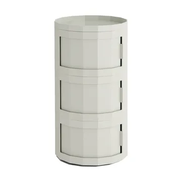 Facet Cabinet 30 side table - Misty grey - HAY