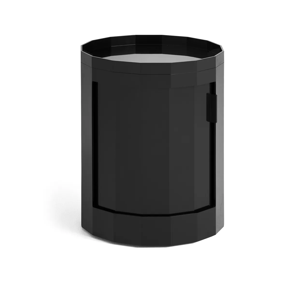 HAY Facet Cabinet low side table 49 cm Anthracite | Scandinavian Design | Side tables | Black