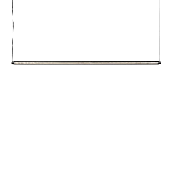 Factor Linear Suspension ceiling lamp 1500 Directional - Soft black - HAY