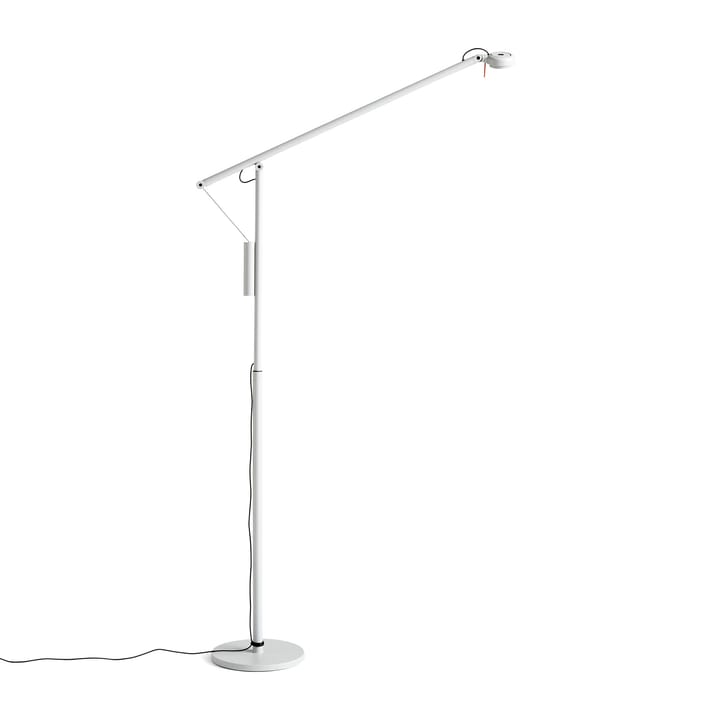 Fifty-Fifty floor lamp, Ash grey HAY