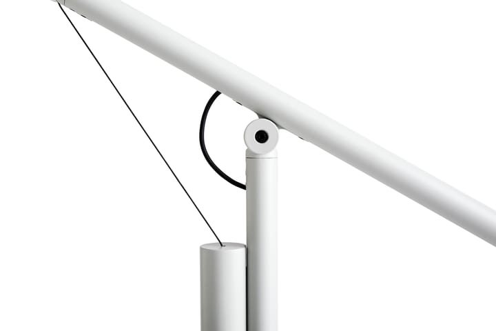 Fifty-Fifty floor lamp, Ash grey HAY