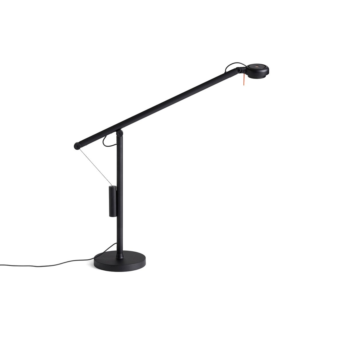 HAY - Fifty-Fifty Mini Table Lamp Soft black - View 3