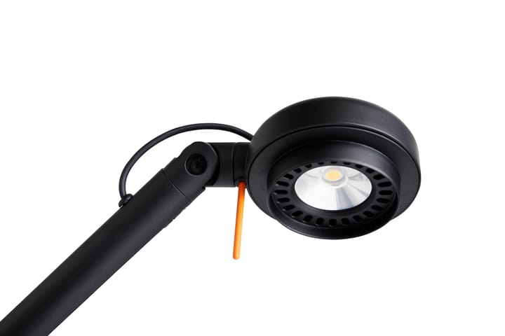 Fifty-Fifty table lamp, Soft black HAY