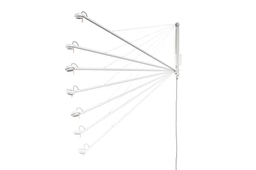 Fifty-Fifty wall lamp - Cream white - HAY
