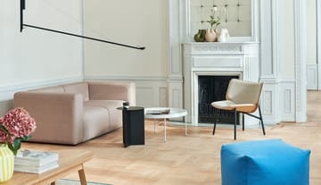 Fifty-Fifty wall lamp - Soft black - HAY