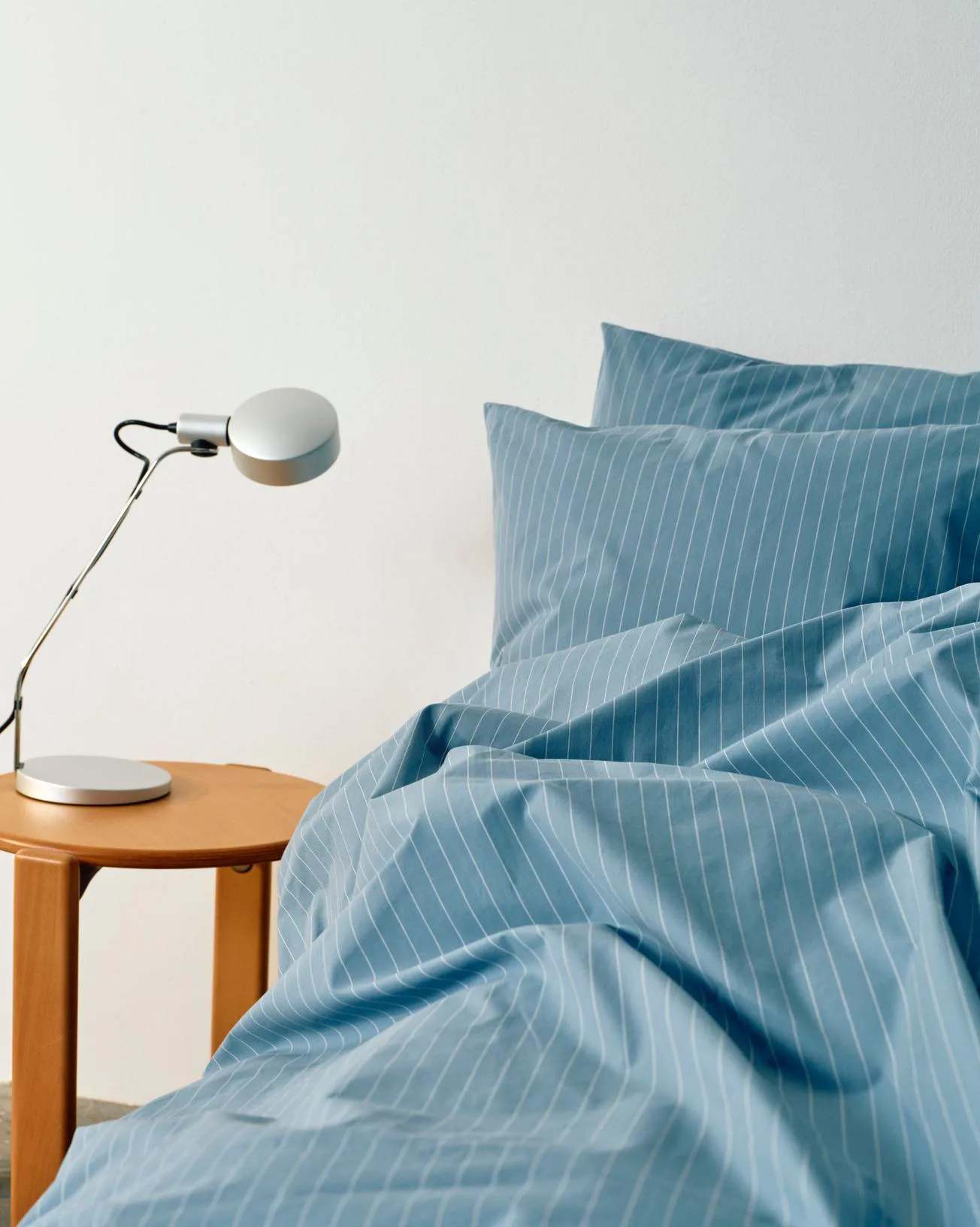 Fineline duvet cover 150x210 cm, Blue HAY