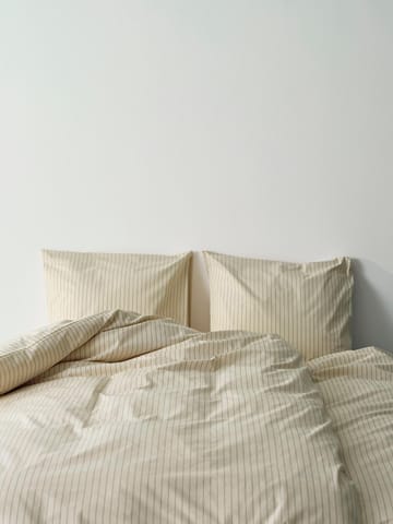 Fineline duvet cover 150x210 cm - Ivory - HAY