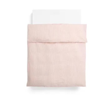 Fineline duvet cover 150x210 cm - Soft pink - HAY