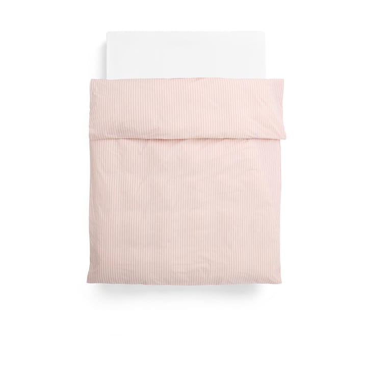 Fineline duvet cover 150x210 cm - Soft pink - HAY