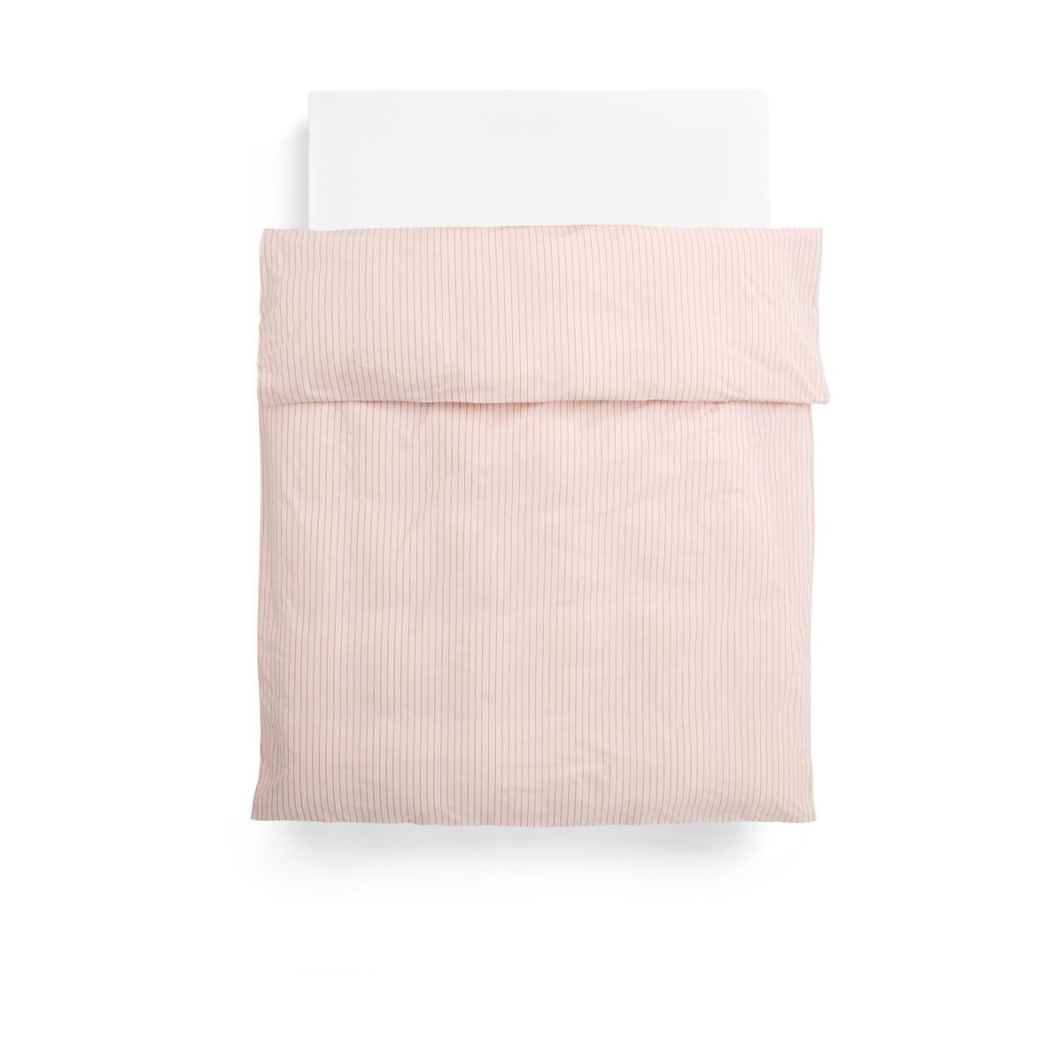 HAY Fineline duvet cover 150x210 cm Soft pink | Scandinavian Design | Duvet covers | Pink