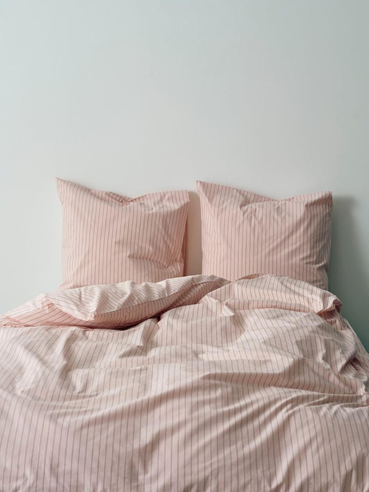 Fineline duvet cover 150x210 cm, Soft pink HAY