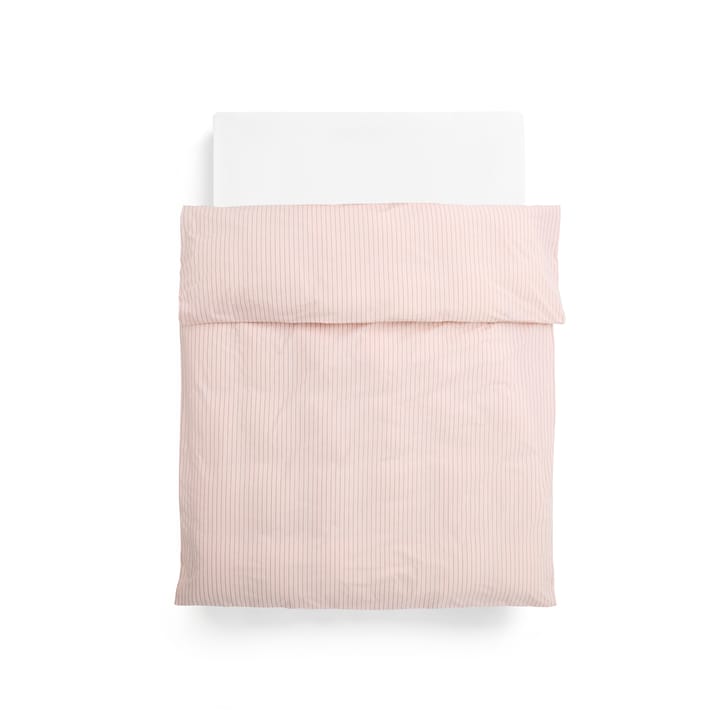 Fineline duvet cover 220x240 cm - Soft pink - HAY