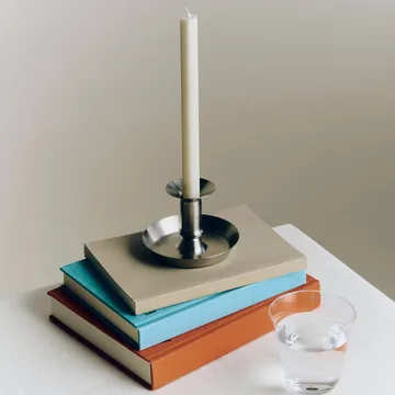 Flare candle holder - Steel - HAY