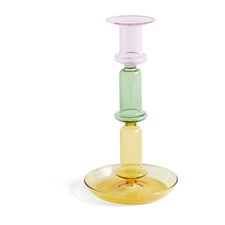 Flare tall candle sticks - Rainbow - HAY