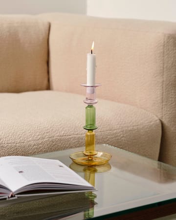 Flare tall candle sticks - Rainbow - HAY