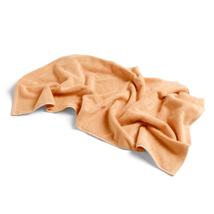 Frotté guest towel 50x100 cm - warm yellow - HAY