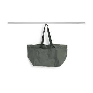 Grid Weekend Bag - Dark green, medium - HAY